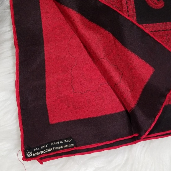 Bundle of two Italian Silk Pattern Hankies. - Picture 4 of 8